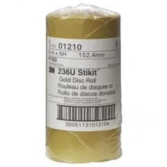 6 - P150 Grit - 216U Disc Roll - Exact Industrial Supply