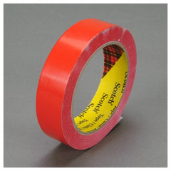 12 mm × 66 m Scotch Colored Film Tape Red Alt Mfg # 61648 - Exact Industrial Supply