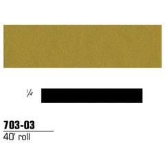 1/4 in × 40 ft 3M™ Scotchcal™ Striping Ta Gold Metallic Alt Mfg # 70303 - Exact Industrial Supply