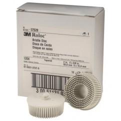 1" 120G ROLOC BRISTLE DISC WHITE - Exact Industrial Supply