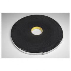 5/8X18 YDS 4504 BLACK VINYL FOAM - Exact Industrial Supply