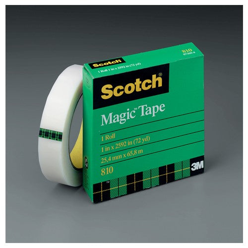 Scotch Magic Tape 810 1″ × 2592″ Boxed - Exact Industrial Supply