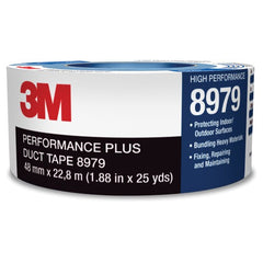 3M Performance Plus Duct Tape 8979 Slate Blue 24 mm × 54.8 m 12.1mil - Exact Industrial Supply