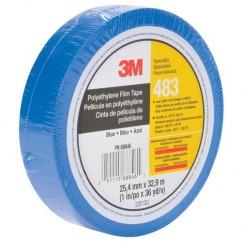 1X36 YDS 483 BLUE POLYETHYLENE FILM - Exact Industrial Supply