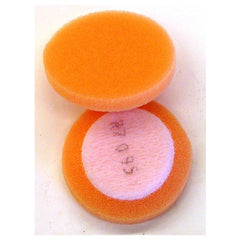 ‎3M Finesse-it Buffing Pad 20274 1-1/2″ Orange Foam White Loop Flat Face - Exact Industrial Supply