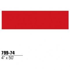 4X50' REFLECTIVE STRIPING TAPE RED - Exact Industrial Supply